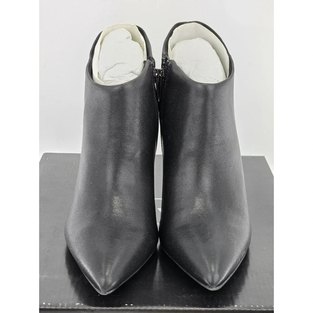 DV Dolce Vita Elowen Ankle Boots Womens 6 Black Pointed Toe Stiletto - New